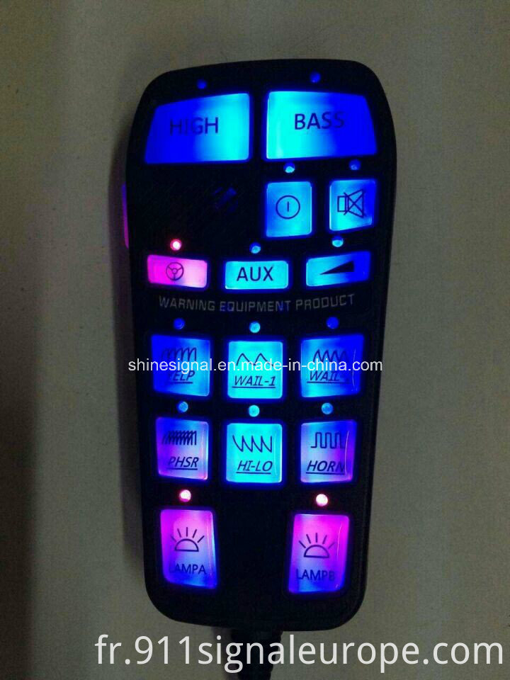 Police Car Alarm System PA Mic Amplifier (CJB803)